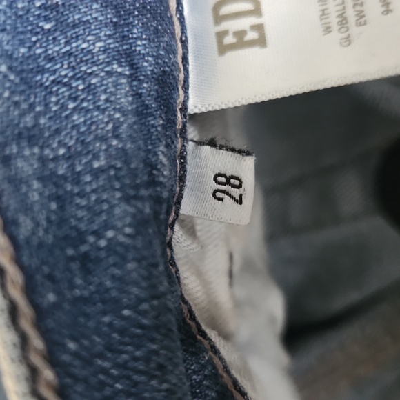 Edwin High Rise Straight Jeans - Picture 7 of 8